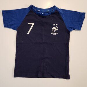 FRANCE FFF NATIONAL SOCCER TEAM Antoine Griezmann tshirt Jersey - 6A (PRE-LOVED)